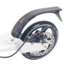 Складной двухколёсный самокат ATEOX PRIME 200 с ручным дисковым тормозом и двумя амортизаторами, колёса 200 мм Белый - 4